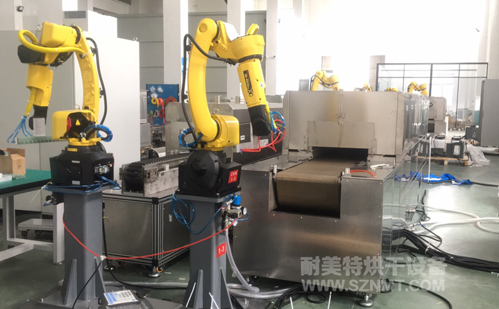 NMT-ZP-108 疫苗玻璃瓶小型預熱加固化自動裝配線(蘇州?？松?